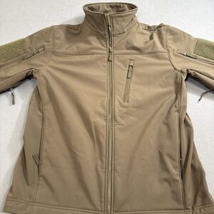 JACKET MEN LRG Condor Phantom Soft Shell Breathable Waterproof Army Combat-GRN